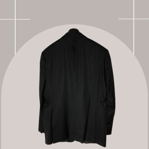 #5 - HUGO BOSS - BLACK JACKET ONLY - SIZE 46R - Picture 3 of 3